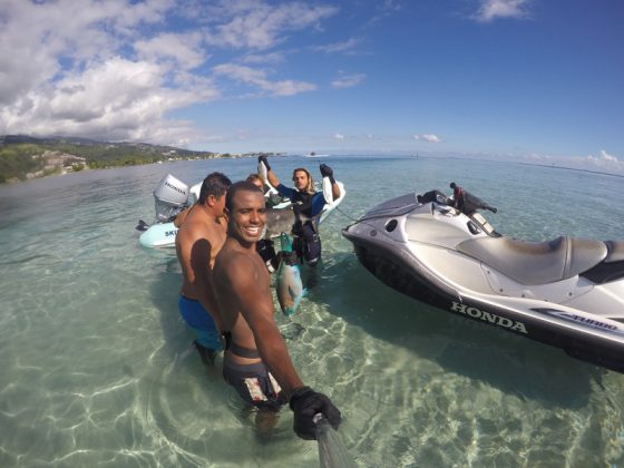 Lucas Medeiros, Tahiti 2016. Foto: Arquivo pessoal.