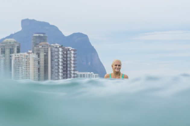 Tati Weston-Webb, Barra da Tijuca, Rio de Janeiro. Foto: Anna Verônica.