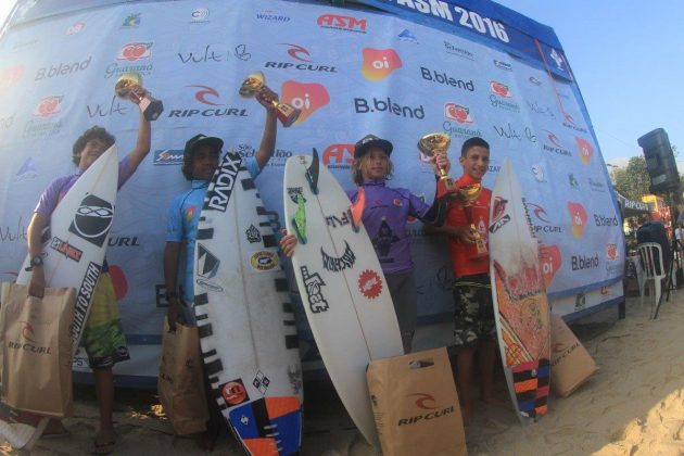 Sub12 Masculina Circuito Medina ASM 2016, segunda etapa, Maresias, São Sebastião. Foto: Sebastian Rojas.