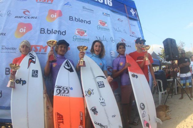 Sub16 Masculina Circuito Medina ASM 2016, segunda etapa, Maresias, São Sebastião. Foto: Sebastian Rojas.