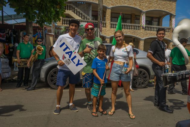 Equipe da Itália, ISA World Surfing Games 2016, Playa Jacó, Costa Rica. Foto: ISA / Evans.