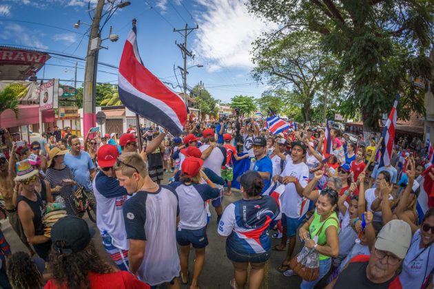 Cerimônia de abertura, ISA World Surfing Games 2016, Playa Jacó, Costa Rica. Foto: ISA / Evans.