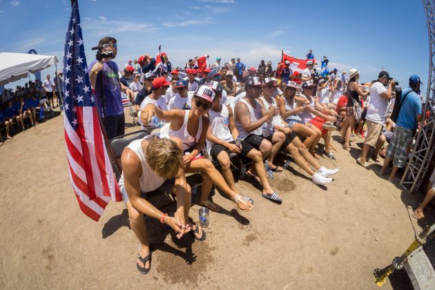 Equipe dos Estados Unidos, ISA World Surfing Games 2016, Playa Jacó, Costa Rica. Foto: ISA / Evans.