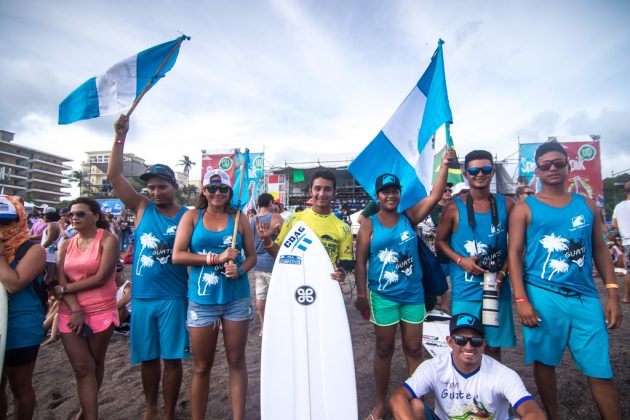 Equipe da Guatemala, ISA World Surfing Games 2016, Playa Jacó, Costa Rica. Foto: ISA / Jimenez.