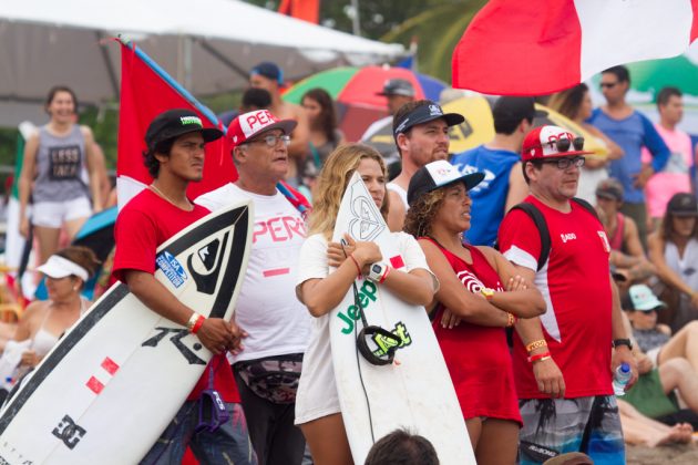 Equipe do Peru, ISA World Surfing Games 2016, Playa Jacó, Costa Rica. Foto: ISA / Jimenez.