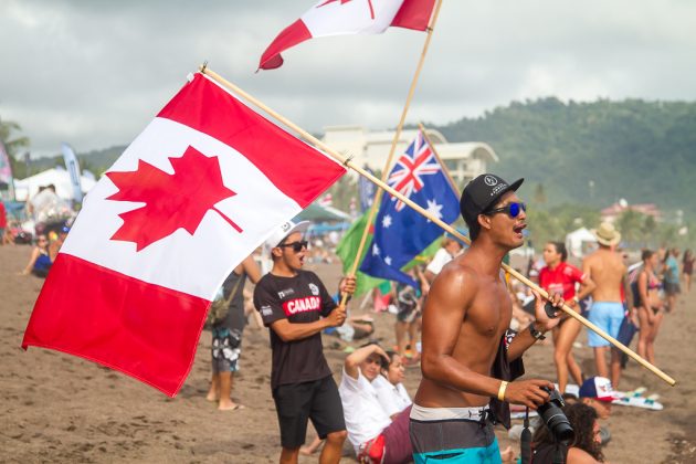 Equipe do Canadá, ISA World Surfing Games 2016, Playa Jacó, Costa Rica. Foto: ISA / Jimenez.