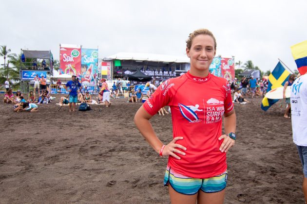 Lucia Indurain, ISA World Surfing Games 2016, Playa Jacó, Costa Rica. Foto: ISA / Jimenez.