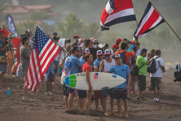 Equipe dos Estados Unidos, INS ISA World Surfing Games 2016, Jacó, Costa Rica. Foto: ISA / Evans.