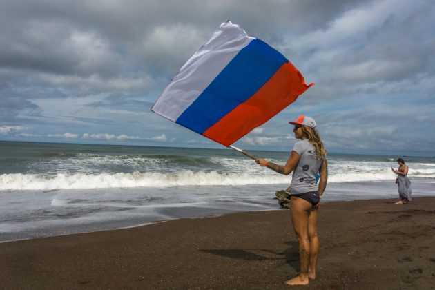 Equipe da Rússia, INS ISA World Surfing Games 2016, Jacó, Costa Rica. Foto: ISA / Evans.