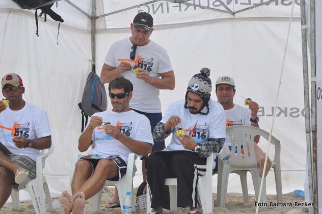 Pausa dos juizes OsklenSurfing Arpoador Clássico 16, Praia do Arpoador (RJ). Foto: Bruno Veiga.