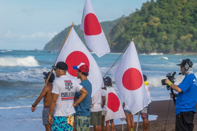 Equipe do Japão, INS ISA World Surfing Games 2016, Jacó, Costa Rica. Foto: ISA / Evans.