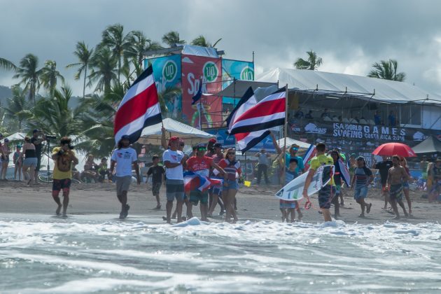 Equipe da Costa Rica, INS ISA World Surfing Games 2016, Jacó, Costa Rica. Foto: ISA / Jimenez.