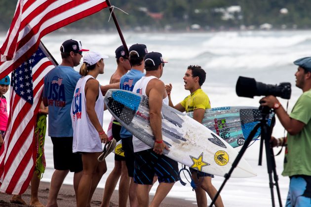 Equipe dos Estados Unidos, INS ISA World Surfing Games 2016, Jacó, Costa Rica. Foto: ISA / Jimenez.