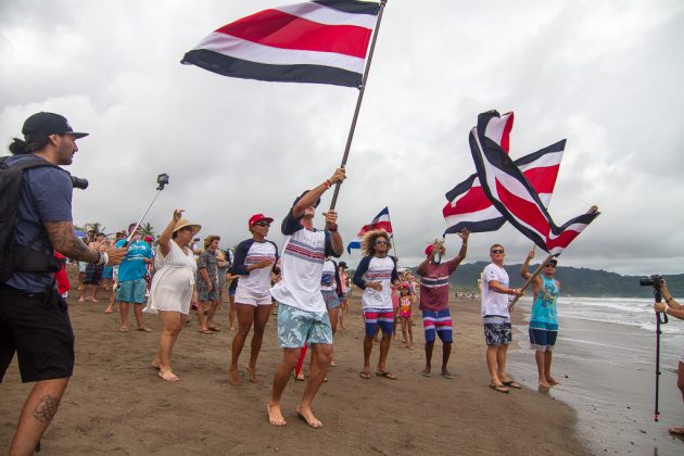 Equipe da Costa Rica, INS ISA World Surfing Games 2016, Jacó, Costa Rica. Foto: ISA / Jimenez.