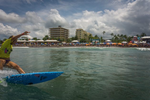 Emily Gussoni, INS ISA World Surfing Games 2016, Jacó, Costa Rica. Foto: ISA / Evans.