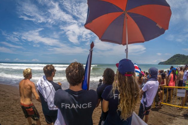 Equipe da França, INS ISA World Surfing Games 2016, Jacó, Costa Rica. Foto: ISA / Evans.