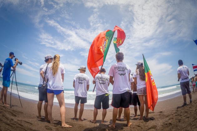 Equipe de Portugal, INS ISA World Surfing Games 2016, Jacó, Costa Rica. Foto: ISA / Evans.