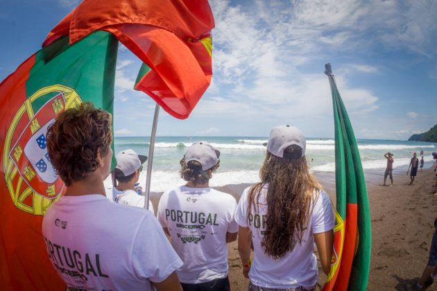 Equipe de Portugal, INS ISA World Surfing Games 2016, Jacó, Costa Rica. Foto: ISA / Evans.