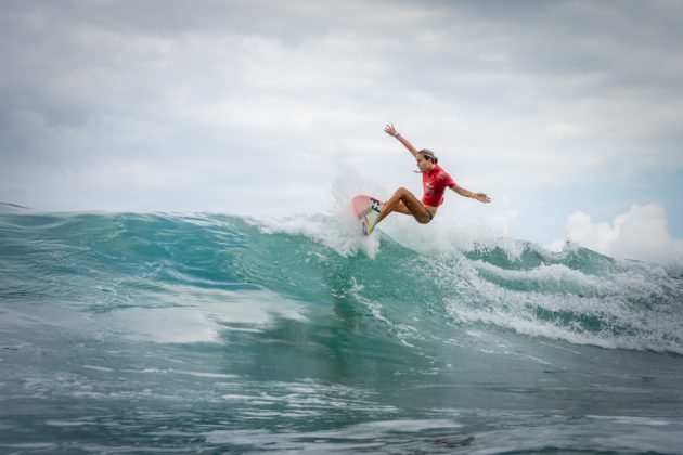 Justine Dupont, INS ISA World Surfing Games 2016, Jacó, Costa Rica. Foto: ISA / Evans.