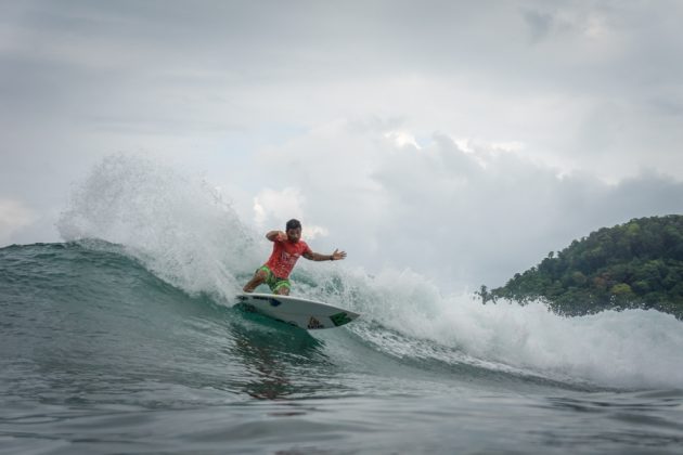 Rafael Pereira, INS ISA World Surfing Games 2016, Jacó, Costa Rica. Foto: ISA / Evans.