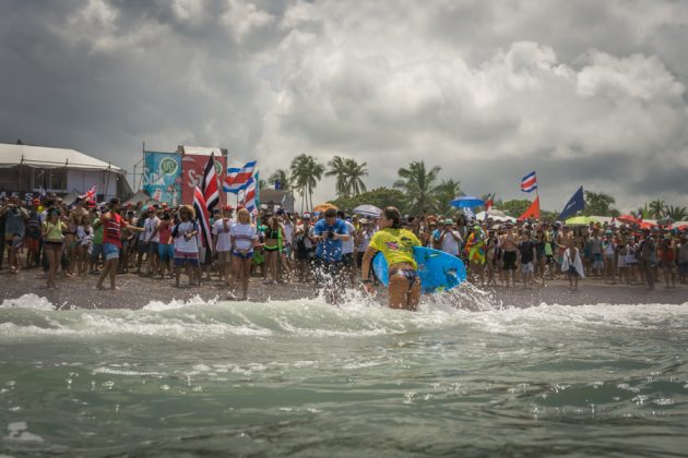 Emily Gussoni, INS ISA World Surfing Games 2016, Jacó, Costa Rica. Foto: ISA / Jimenez.