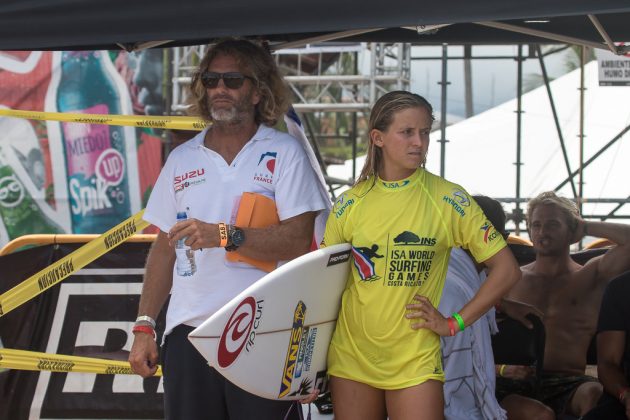 Pauline Ado, INS ISA World Surfing Games 2016, Jacó, Costa Rica. Foto: ISA / Jimenez.