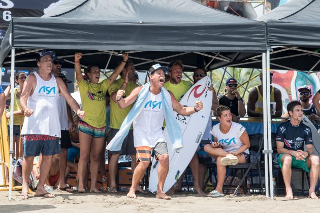 Equipe da Argentina, Aloha Cup, INS ISA World Surfing Games 2016, Jacó, Costa Rica. Foto: ISA / Jimenez.