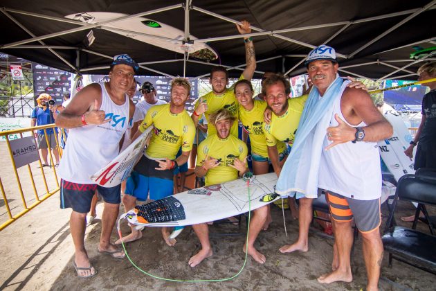 Equipe da Argentina, Aloha Cup, INS ISA World Surfing Games 2016, Jacó, Costa Rica. Foto: ISA / Jimenez.