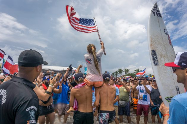 Tia Blanco, INS ISA World Surfing Games 2016, Jacó, Costa Rica. Foto: ISA / Evans.