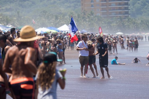 Equipe da França, INS ISA World Surfing Games 2016, Jacó, Costa Rica. Foto: ISA / Jimenez.