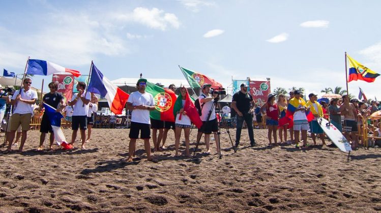 Equipe da França, INS ISA World Surfing Games 2016, Jacó, Costa Rica. Foto: ISA / Jimenez.