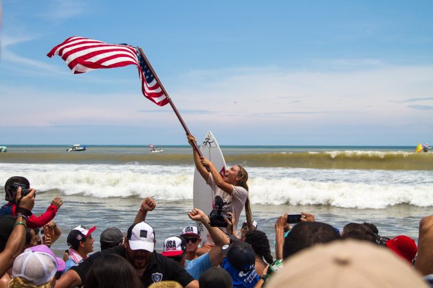 Tia Blanco, INS ISA World Surfing Games 2016, Jacó, Costa Rica. Foto: ISA / Jimenez.