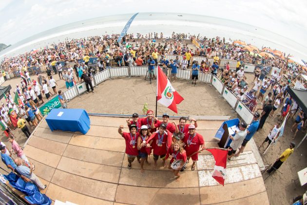 Equipe do Peru, INS ISA World Surfing Games 2016, Jacó, Costa Rica. Foto: ISA / Jimenez.