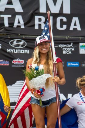 Tia Blanco, INS ISA World Surfing Games 2016, Jacó, Costa Rica. Foto: ISA / Jimenez.