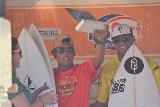 Robson Bastos e Saulo Carvalho, CBSurf Brasileiro Master 2016, Costa do Sauípe (BA). Foto: Jorginho Sauípe.