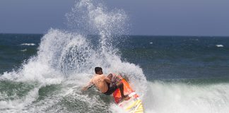 Iniciação no surfe de stand up paddle