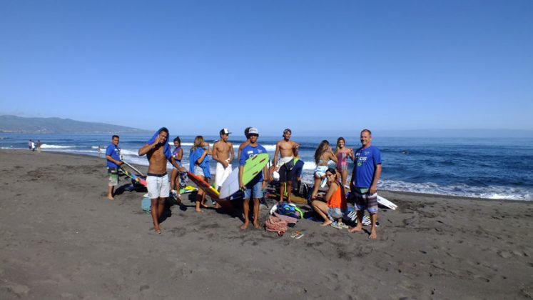 Equipe brasileira, VISSLA ISA World Junior Surfing Championship em Açores, Portugal. Foto: Gabriel Macedo.