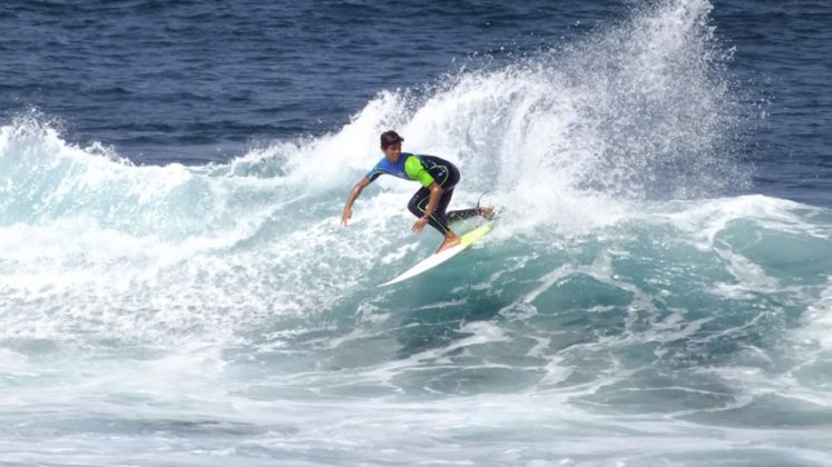 Arthur Cerqueira, VISSLA ISA World Junior Surfing Championship em Açores, Portugal. Foto: Gabriel Macedo.