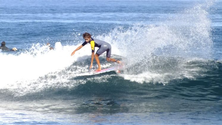 Samuel Pupo, VISSLA ISA World Junior Surfing Championship em Açores, Portugal. Foto: Gabriel Macedo.