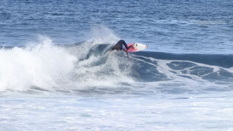 Samuel Pupo, VISSLA ISA World Junior Surfing Championship 2016, Açores, Portugal. Foto: Patrick Toledo.