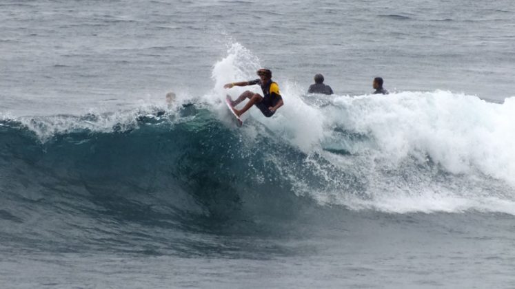 Samuel Pupo, VISSLA ISA World Junior Surfing Championship 2016, Açores, Portugal. Foto: Patrick Toledo.