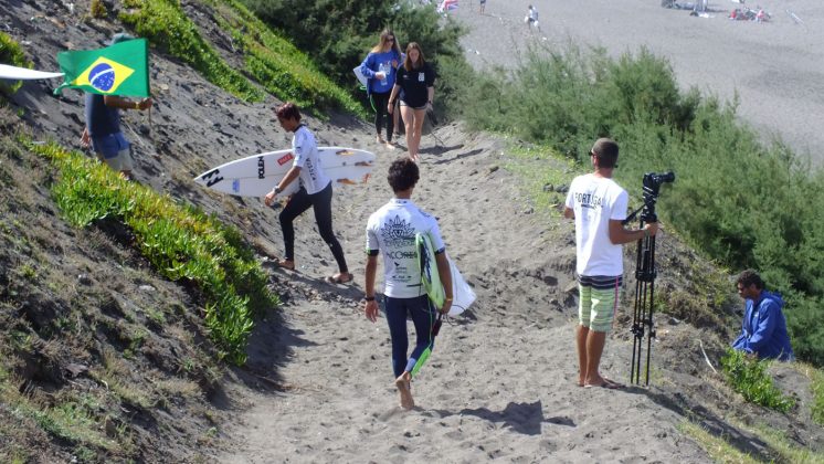 Arthur Cerqueira, VISSLA ISA World Junior Surfing Championship 2016, Açores, Portugal. Foto: Gabriel Macedo.