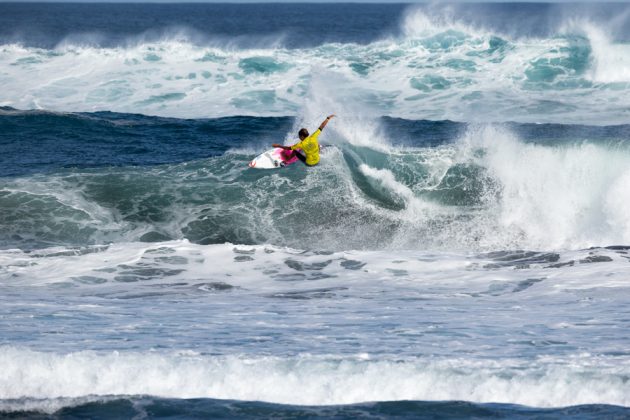 Samuel Pupo, VISSLA ISA World Junior Surfing Championship 2016, Açores, Portugal. Foto: ISA / Rezendes.