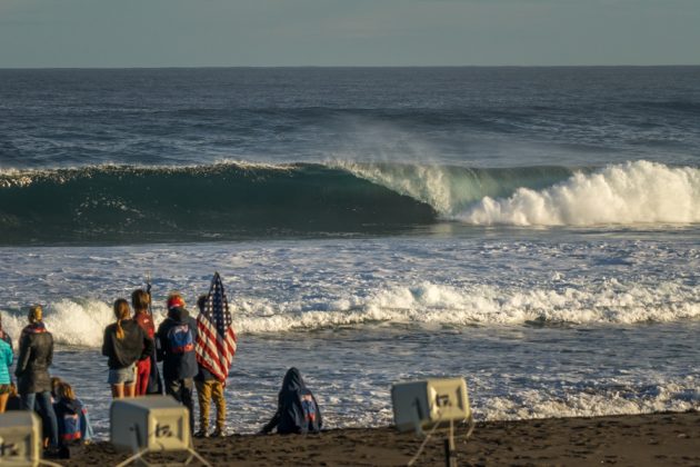 Equipe norte-americana, VISSLA ISA World Junior Surfing Championship 2016, Açores, Portugal. Foto: ISA / Evans.