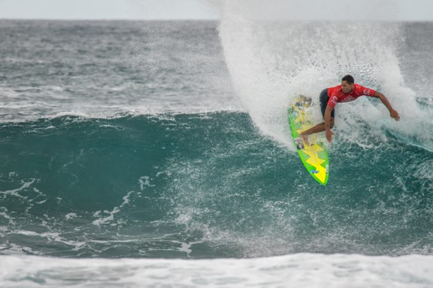 Weslley Dantas, VISSLA ISA World Junior Surfing Championship 2016, Açores, Portugal. Foto: ISA / Evans.