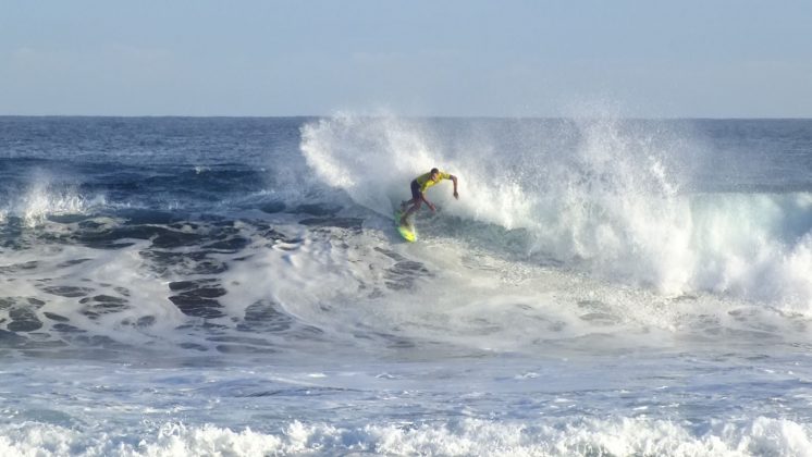 Weslley Dantas, VISSLA ISA World Junior Surfing Championship 2016, Açores, Portugal. Foto: Patrick Toledo.