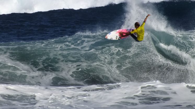 Samuel Pupo, VISSLA ISA World Junior Surfing Championship 2016, Açores, Portugal. Foto: Patrick Toledo.