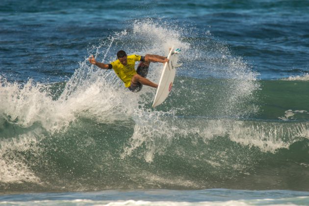 Weslley Dantas, VISSLA ISA World Junior Surfing Championship 2016, Açores, Portugal. Foto: ISA / Evans.