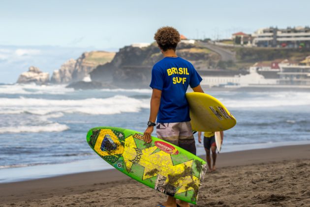 Cauã Nunes, VISSLA ISA World Junior Surfing Championship 2016, Açores, Portugal. Foto: ISA / Evans.