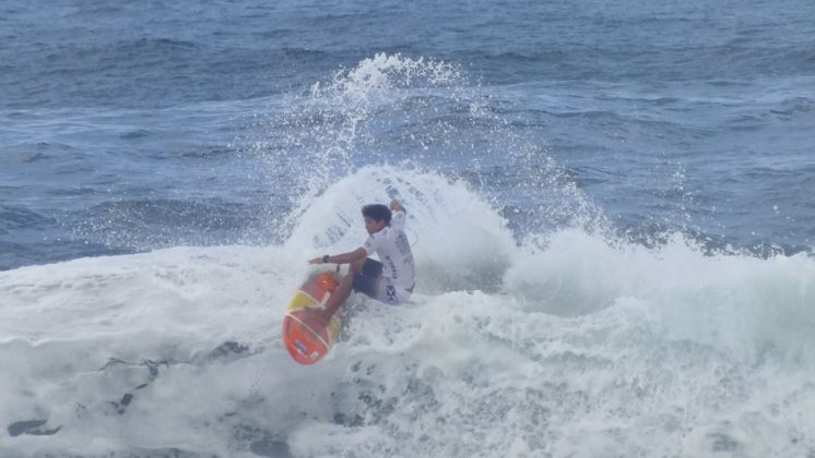 Cauã Nunes, VISSLA ISA World Junior Surfing Championship 2016, Açores, Portugal. Foto: Patrick Toledo.